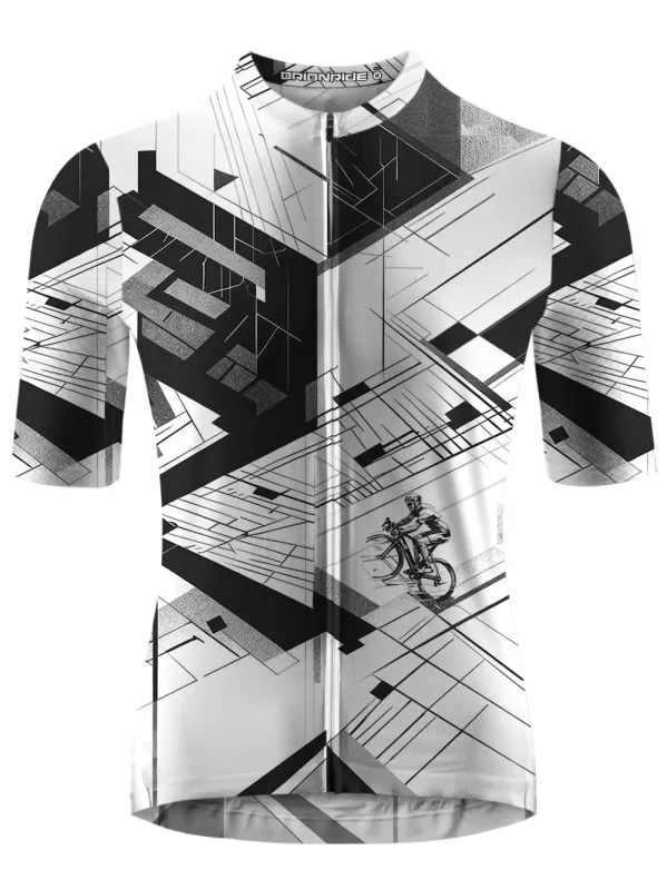 Orionride The Charm Of Cycling Short Sleeves Cycling Jersey made by Orionride