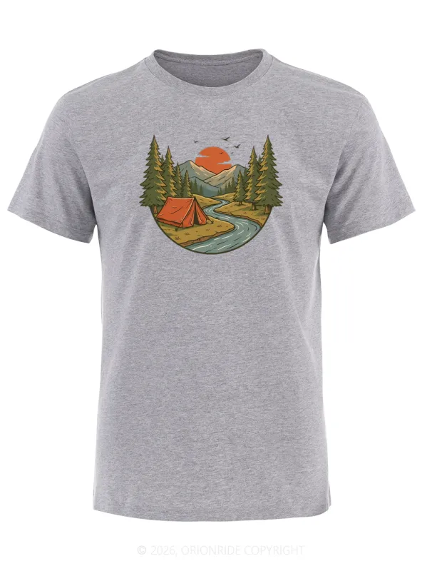Orionride Slow Living Short Sleeves Bike T-Shirt made by Orionride