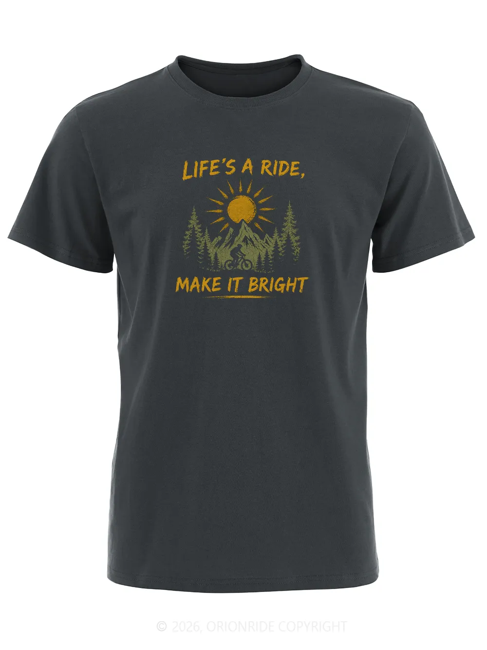 Orionride Make It Bright Short Sleeves Bike T-Shirt sold by Orionride