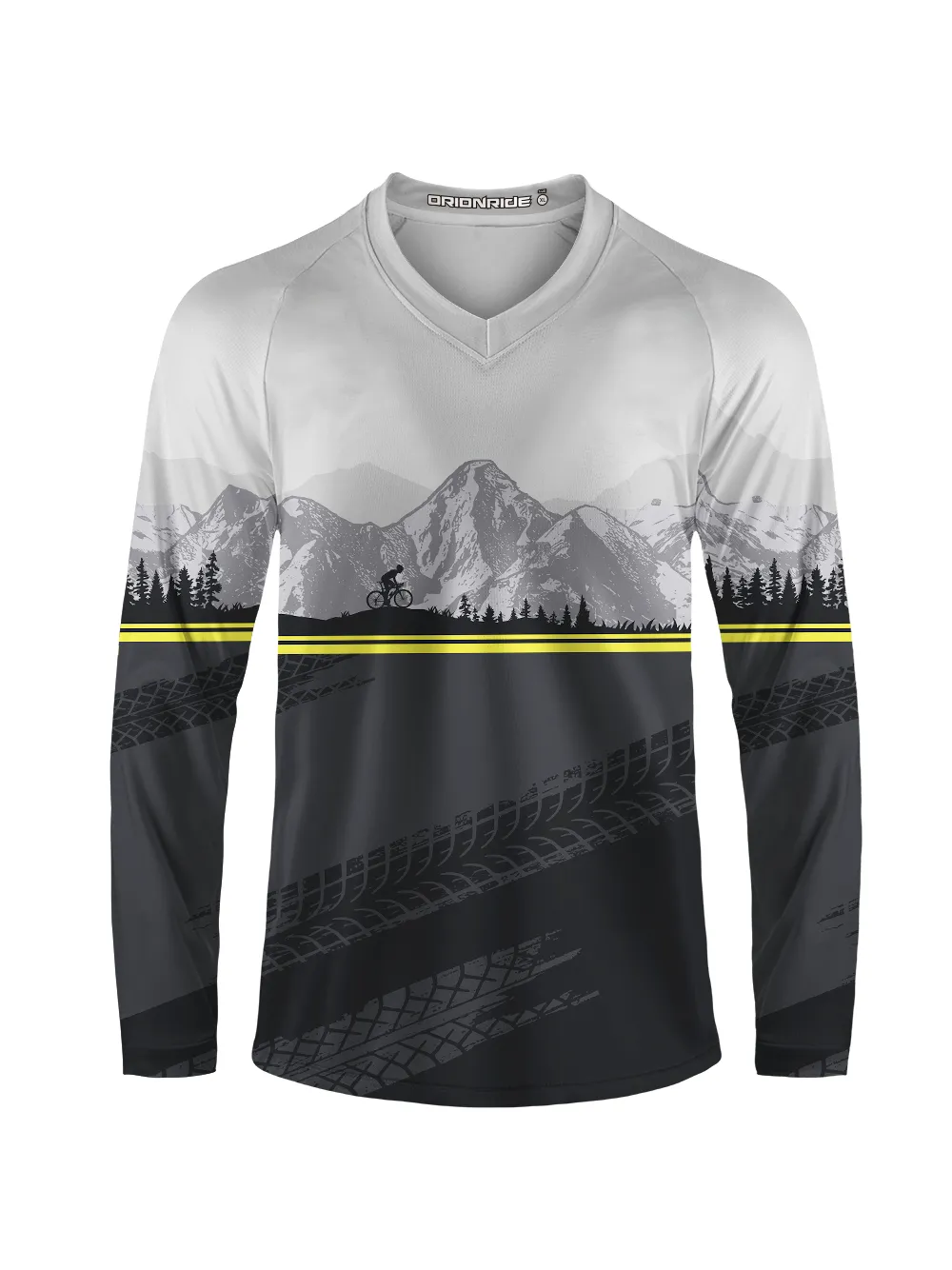 Orionride Layered Mountain Rangese Long Sleeve Downhill Jersey sold by Orionride product image thumbnail 2