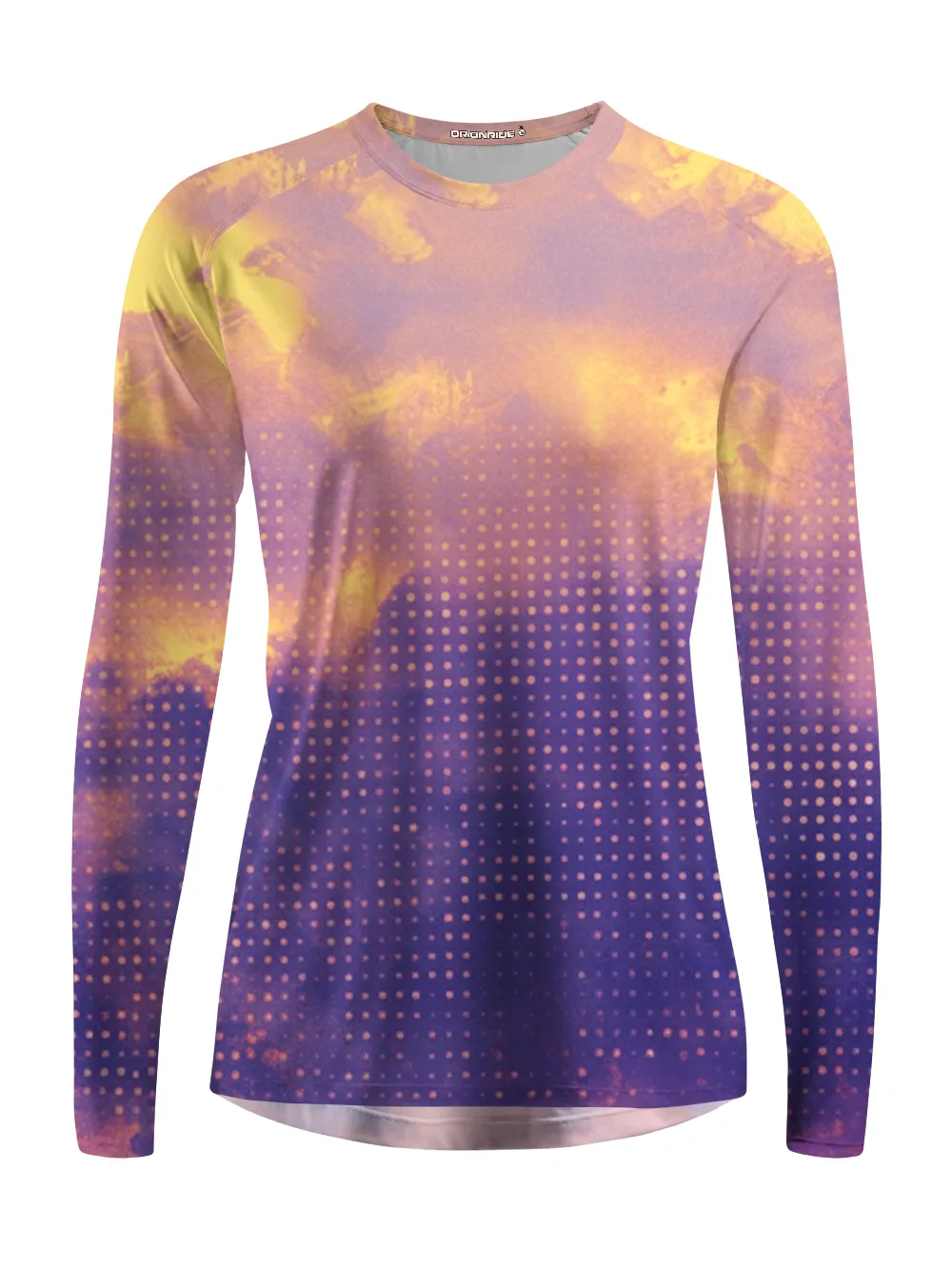 Orionride Starry Sky Dot Matrix Women's Quick Dry Downhill Jersey sold by Orionride product image thumbnail 2