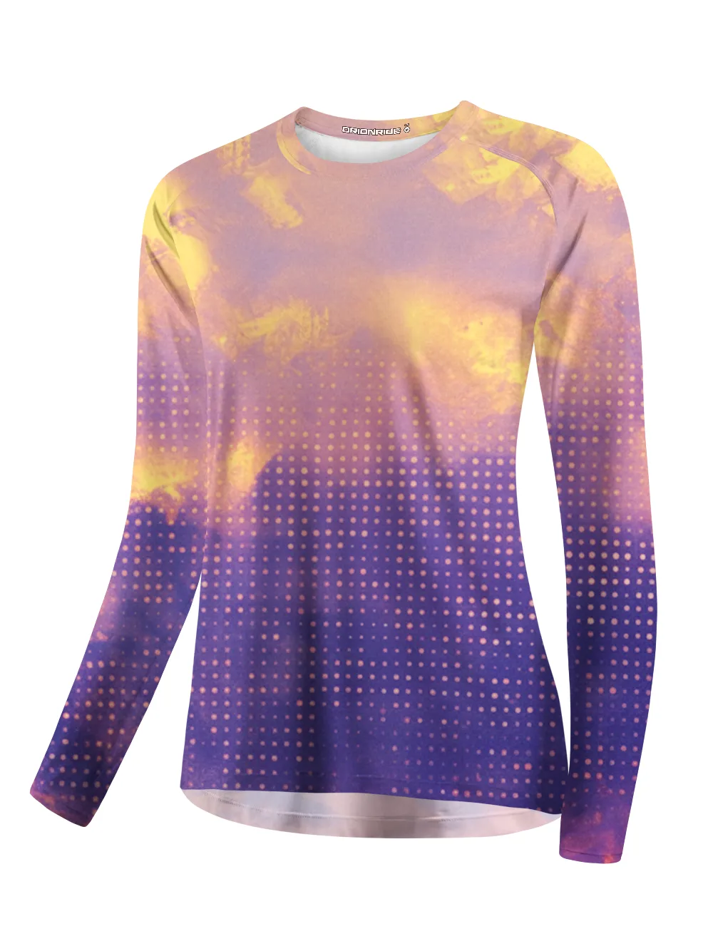 Orionride Starry Sky Dot Matrix Women's Quick Dry Downhill Jersey sold by Orionride