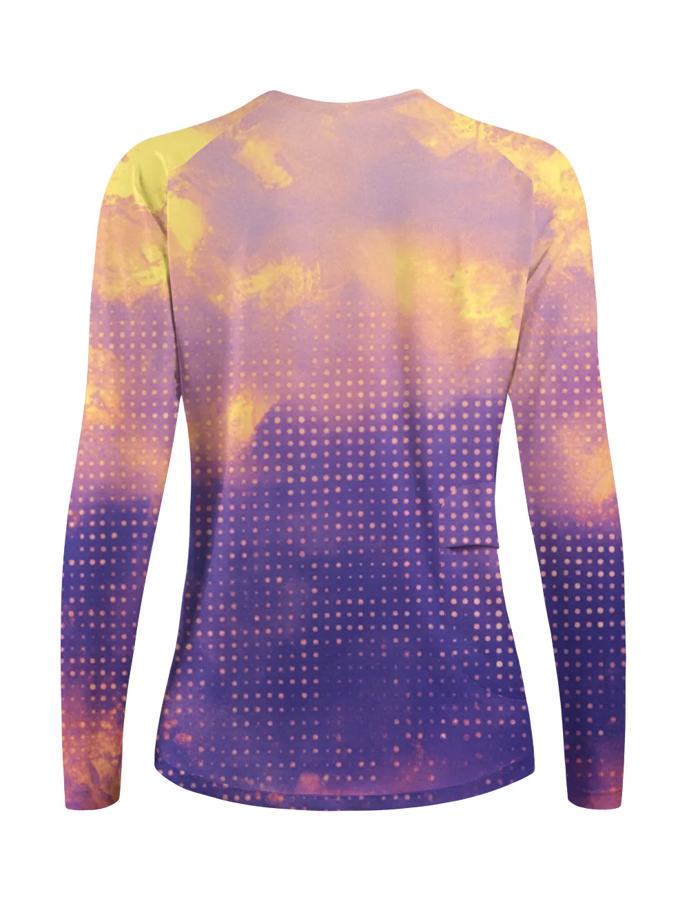 Orionride Starry Sky Dot Matrix Women's Quick Dry Downhill Jersey sold by Orionride product image thumbnail 3
