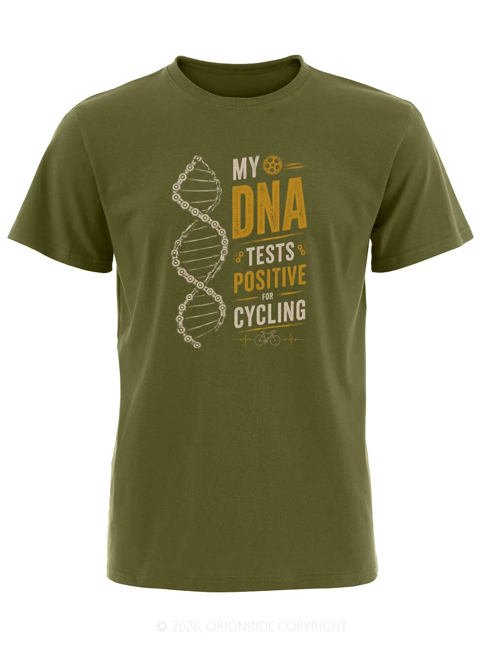 Orionride My Dna Short Sleeves Bike T-Shirt sold by Orionride product image thumbnail 5