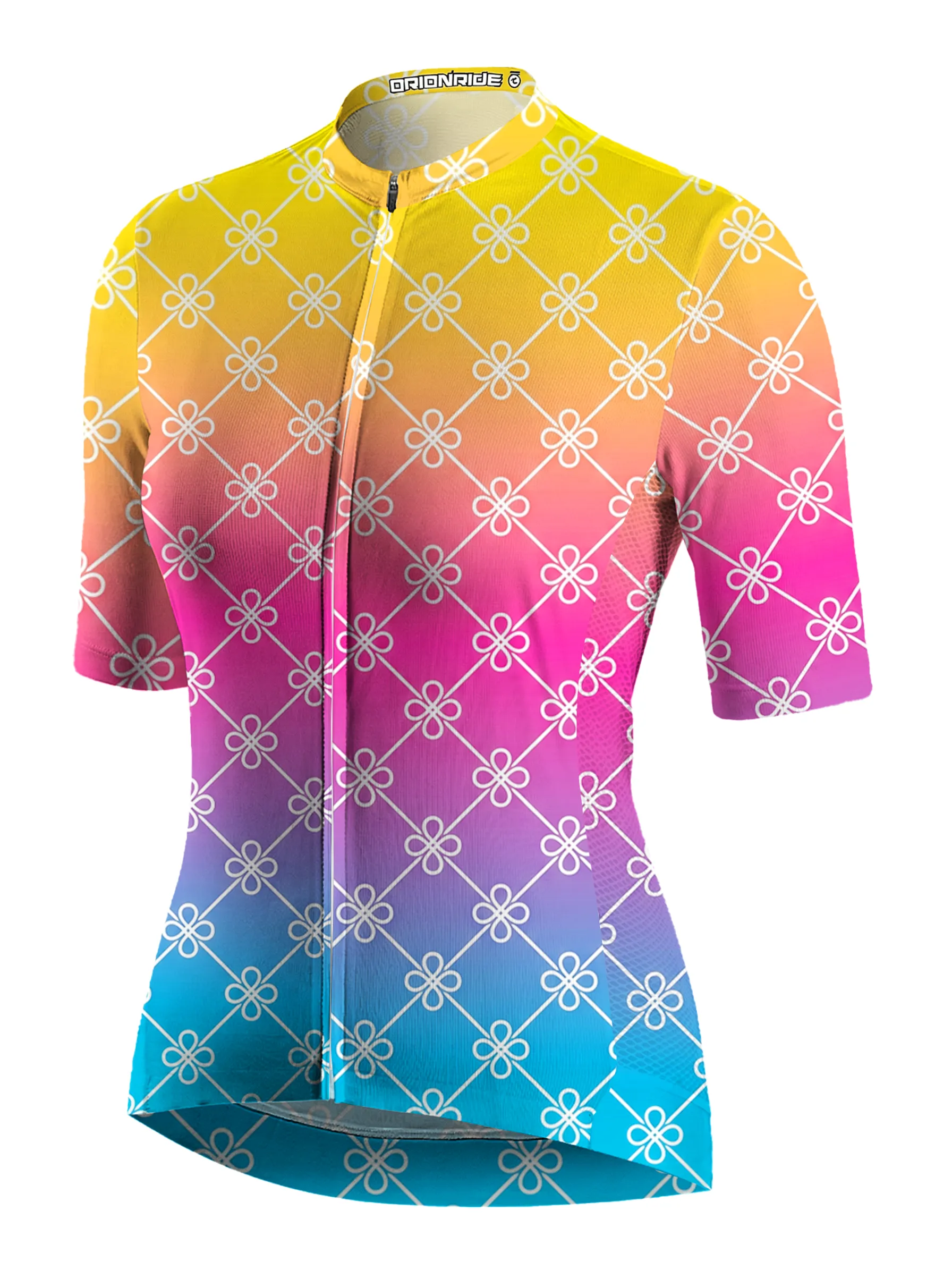 Orionride Rainbow Gradient Short Sleeves Women's Jersey sold by Orionride product image thumbnail 2