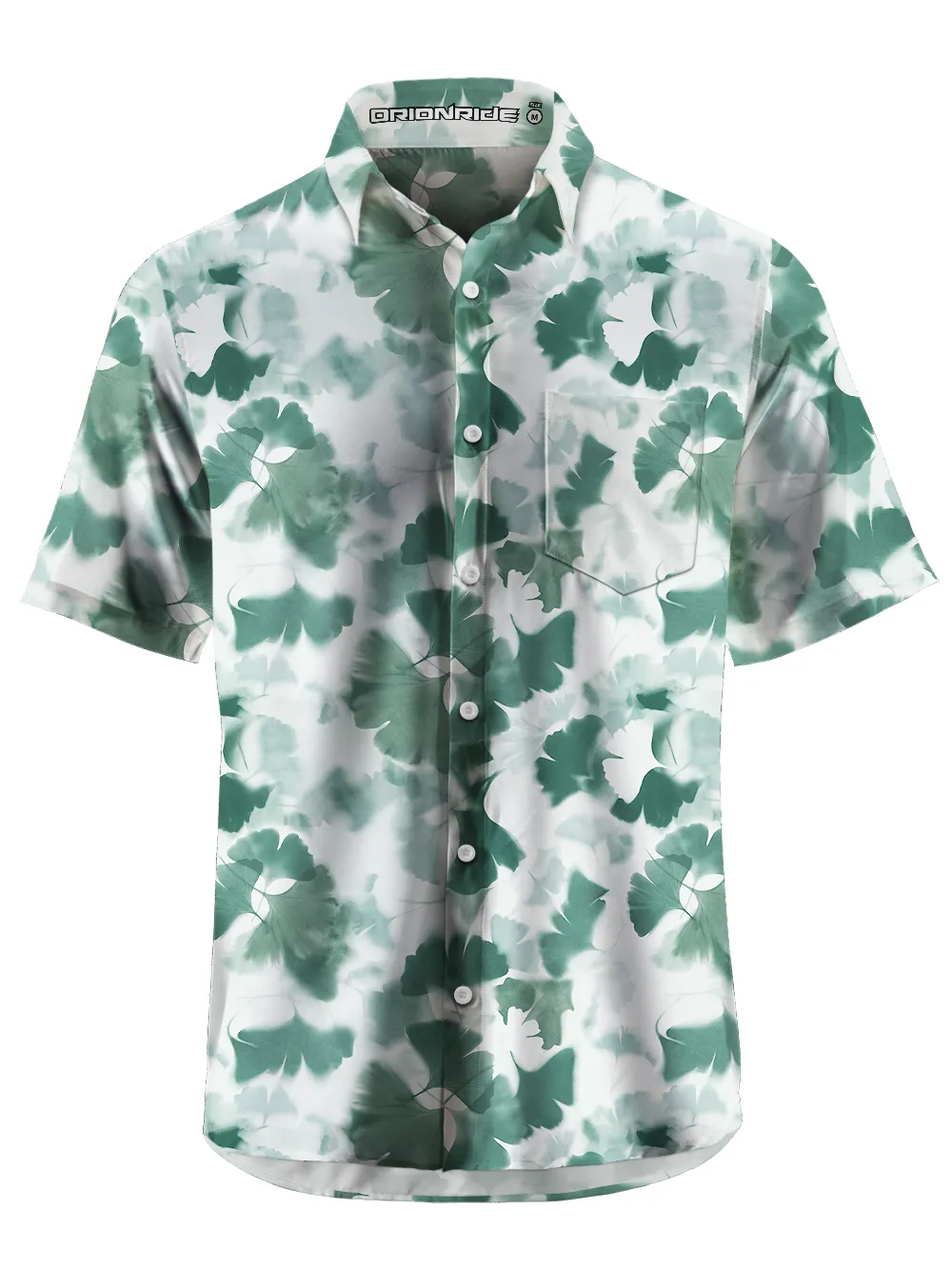 Orionride Ink Wash Zipper Pockets Ultra Lightweight Short Sleeves Gravel Shirt sold by Orionride product image thumbnail 2