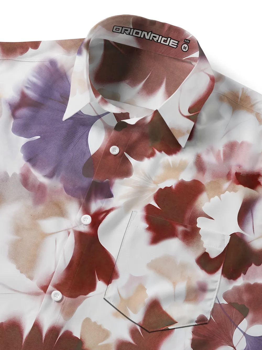 Orionride Ink Wash Zipper Pockets Ultra Lightweight Short Sleeves Gravel Shirt sold by Orionride product image thumbnail 5