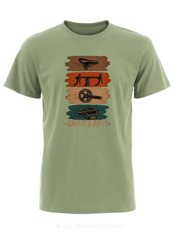 Orionride Parts Color Blocks Short Sleeves Bike T-Shirt made by Orionride