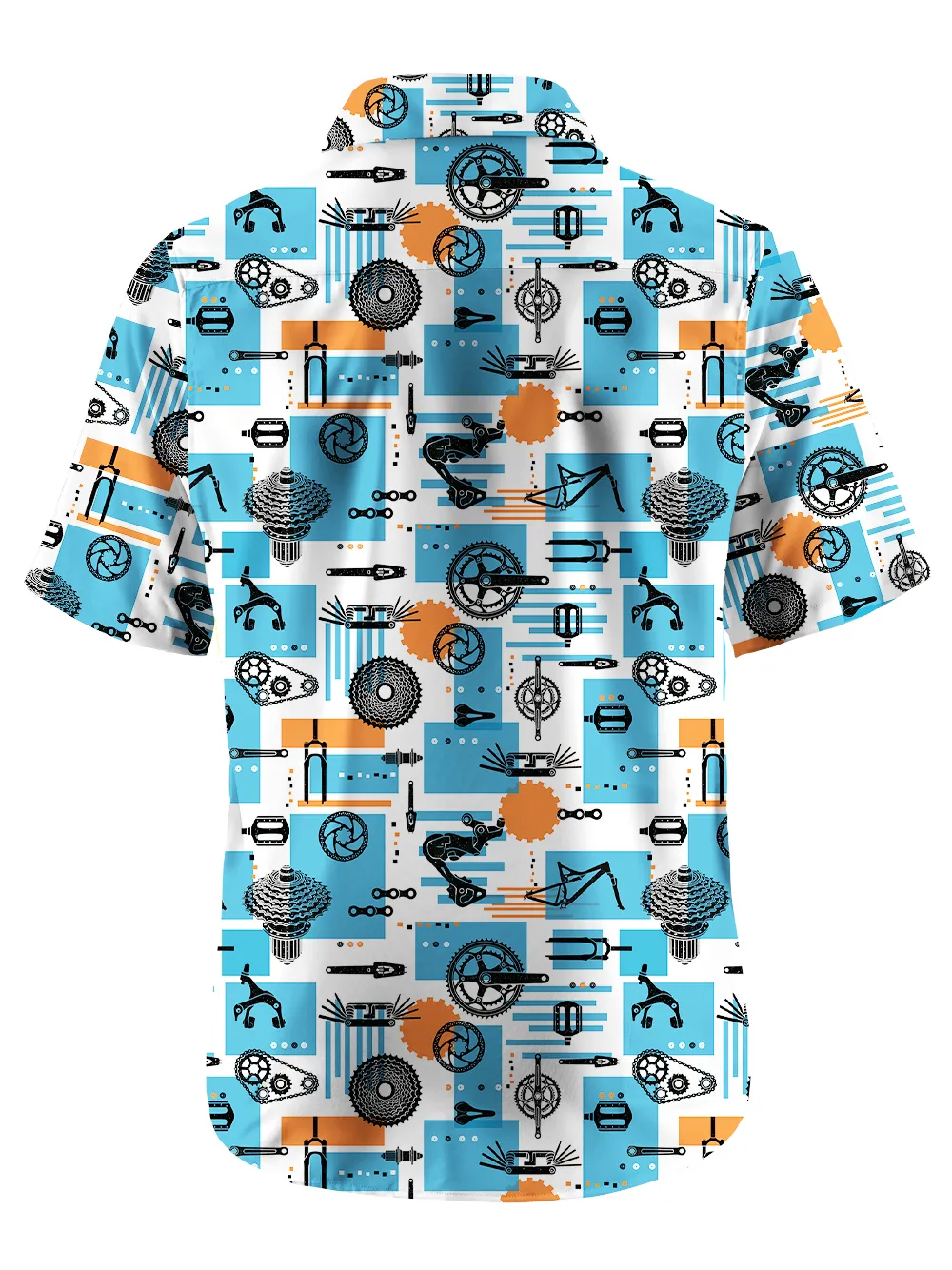 Orionride Key Components Zipper Pockets Ultra Lightweight Short Sleeves Gravel Shirt sold by Orionride product image thumbnail 4