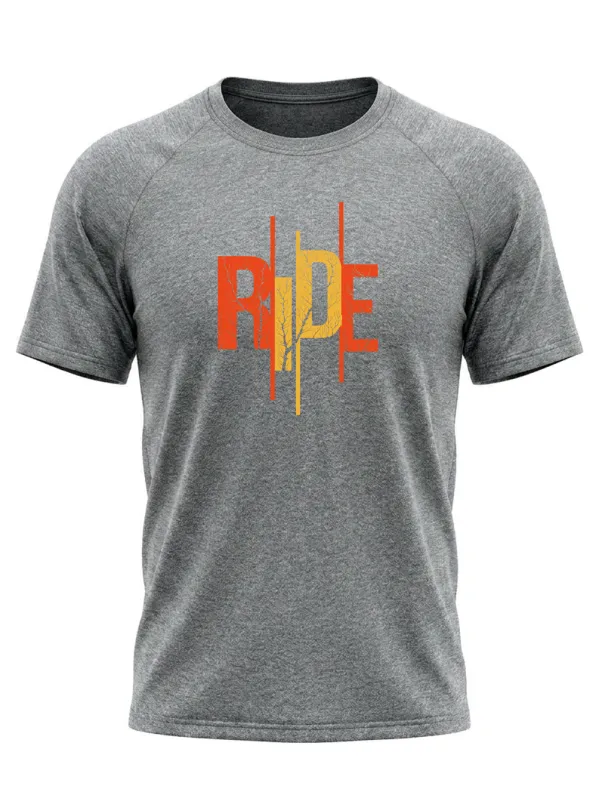 Orionride Leisure Cycling Short Sleeves Quick-Dry Training T-Shirt made by Orionride