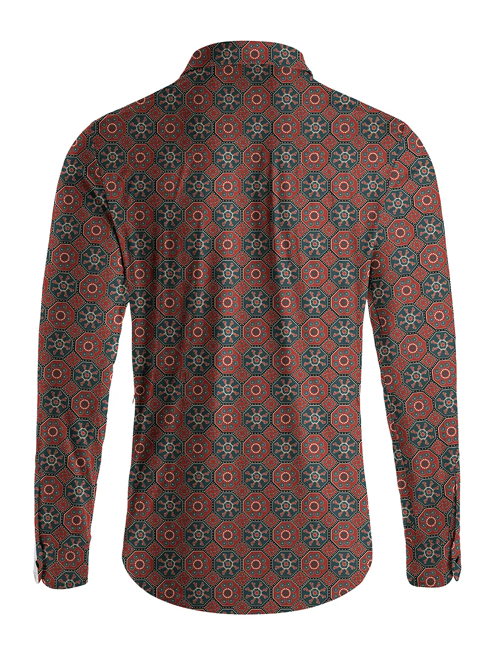 Orionride Hexagonal Gear Men's Stretchy Breathable Long Sleeve Gravel Shirt sold by Orionride product image thumbnail 3