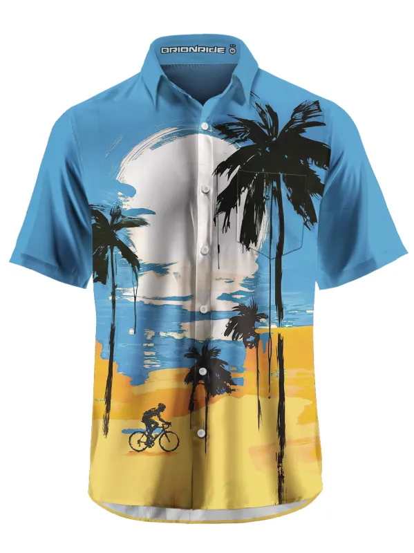 Orionride Freedom And Unrestrained Zipper Pockets Ultra Lightweight Short Sleeves Gravel Shirt made by Orionride