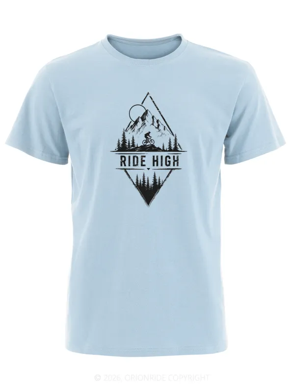 Orionride Ride High Short Sleeves Bike T-Shirt made by Orionride