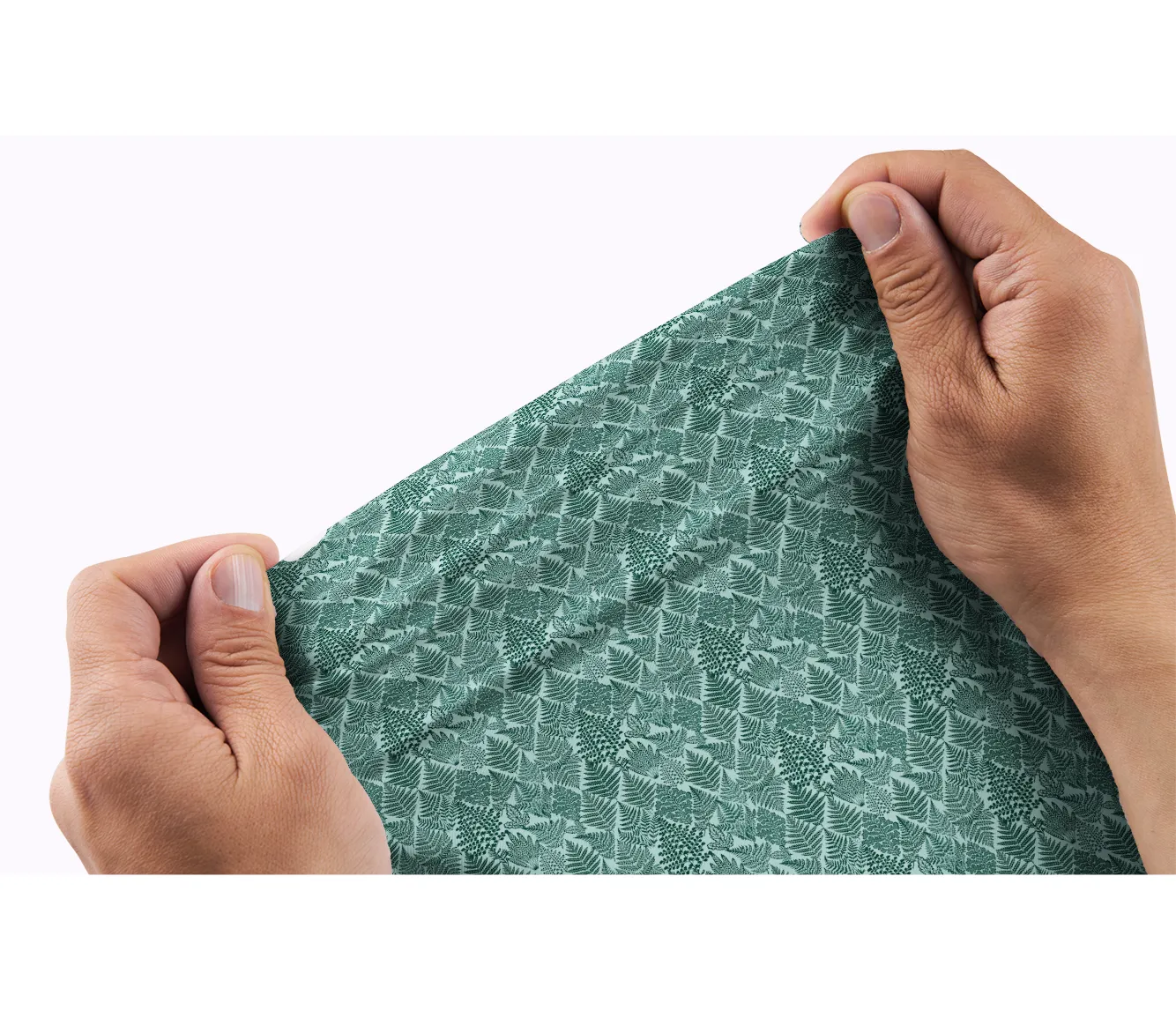 Orionride Geometric Ferns Men's Polo Shirt sold by Orionride product image thumbnail 3