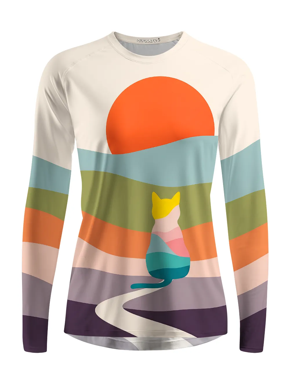 Orionride The Road To The Distance Women's Quick Dry Downhill Jersey sold by Orionride product image thumbnail 2