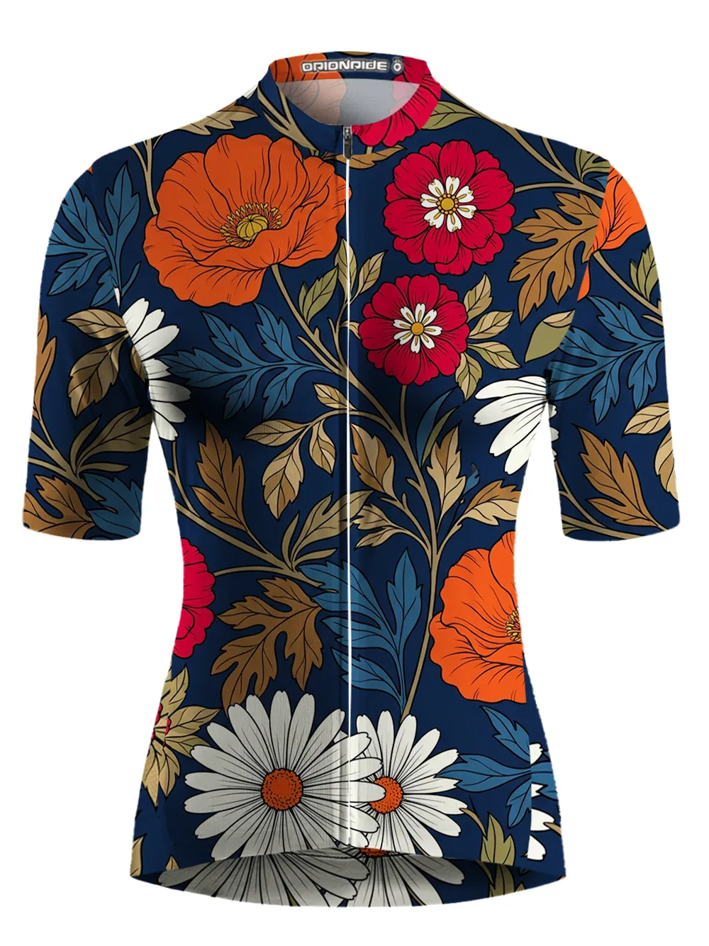 Orionride Vibrant Garden Short Sleeves Women's Jersey sold by Orionride