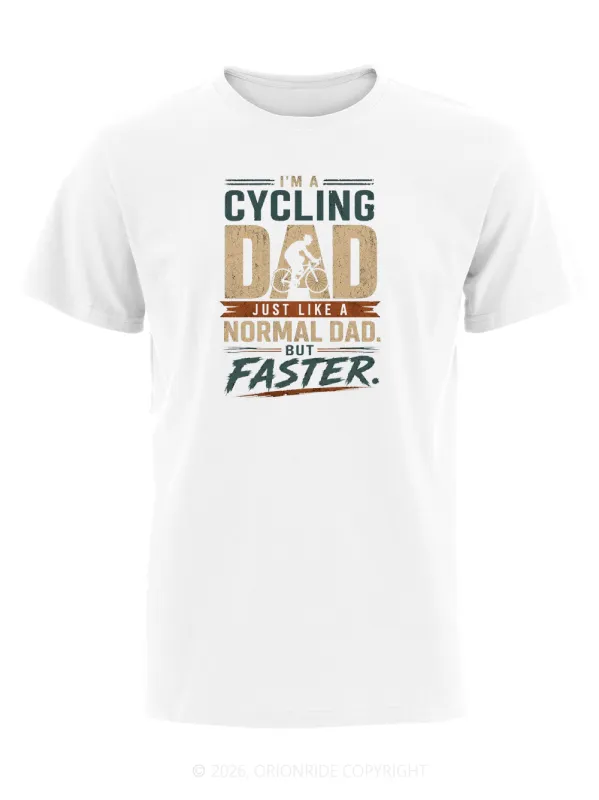Orionride Cycling Dad Short Sleeves Bike T-Shirt made by Orionride