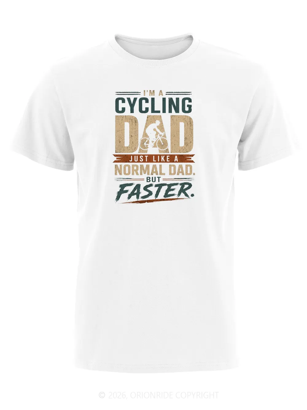 Orionride Cycling Dad Short Sleeves Bike T-Shirt sold by Orionride