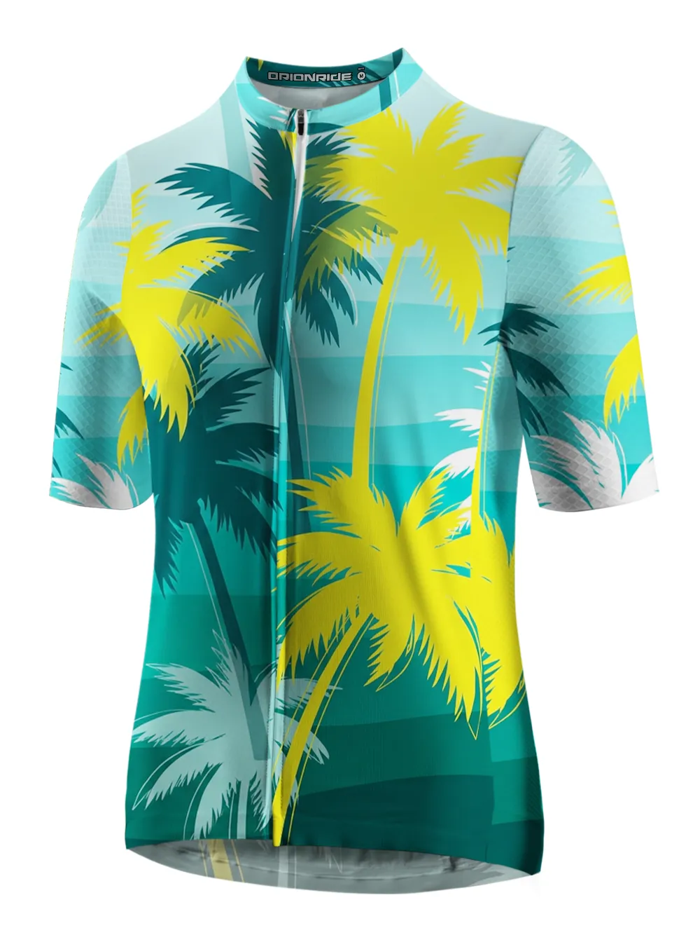 Orionride Dense Palm Trees Short Sleeves Cycling Jersey sold by Orionride product image thumbnail 2