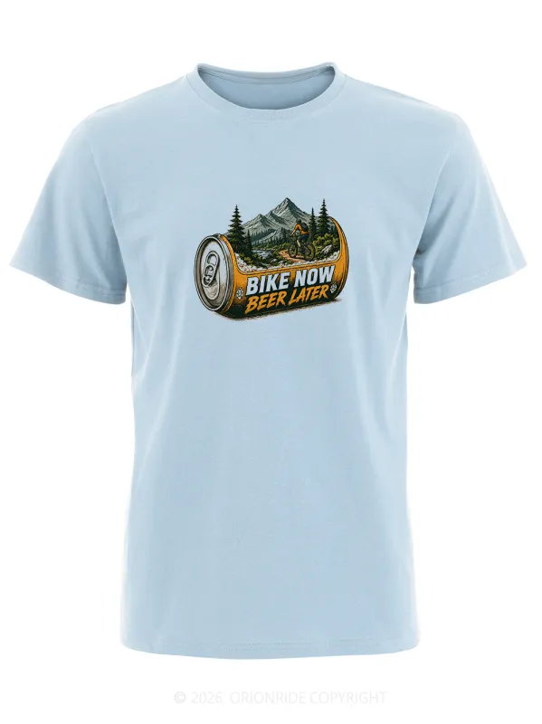 Orionride Beer Cans Short Sleeves Bike T-Shirt made by Orionride