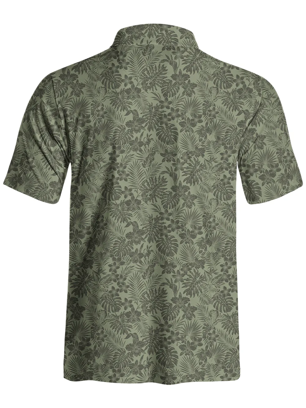 Orionride Frangipani Bushes Men's Polo Shirt sold by Orionride product image thumbnail 2