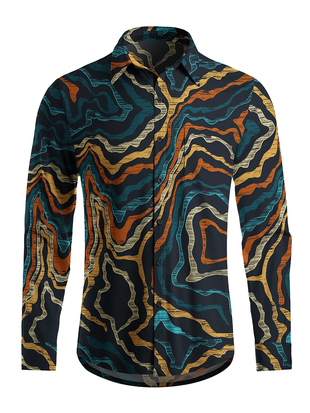 Orionride Desert Landform Men's Stretchy Breathable Long Sleeve Gravel Shirt sold by Orionride