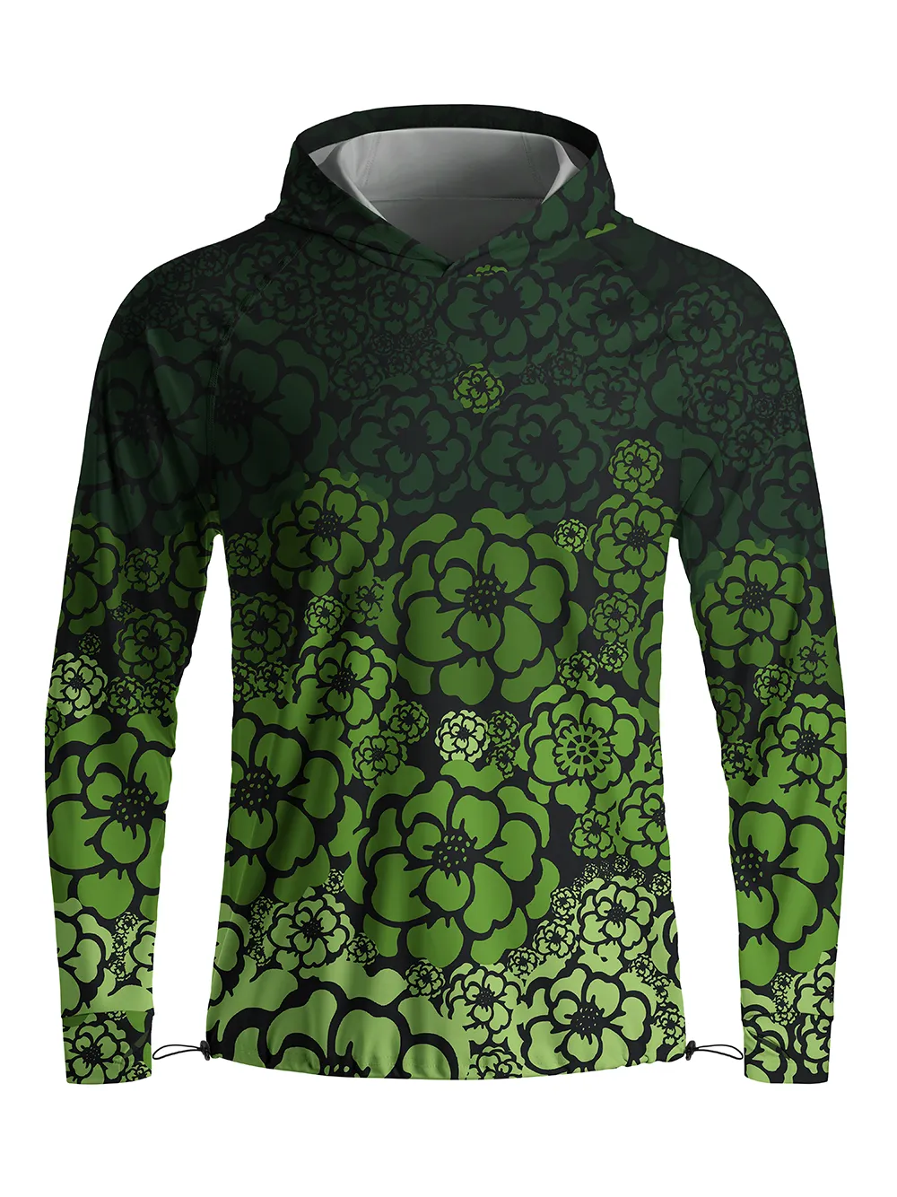 Orionride Green Life Long Sleeve Cycling Hoodie Shirt sold by Orionride