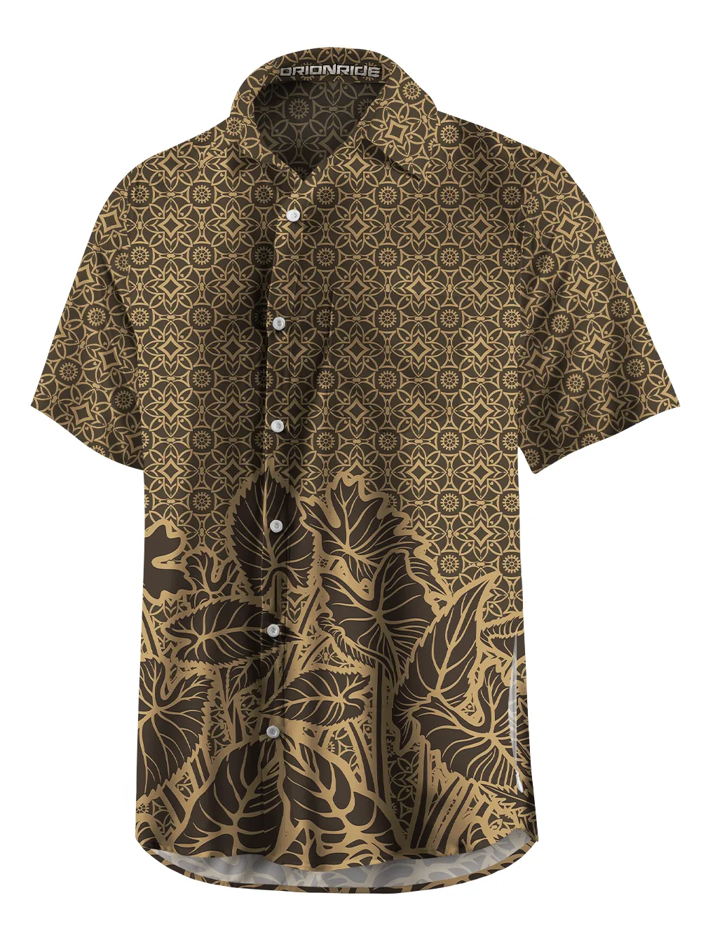 Orionride Taro Leaf Zipper Pockets Ultra Lightweight Short Sleeves Gravel Shirt sold by Orionride product image thumbnail 3