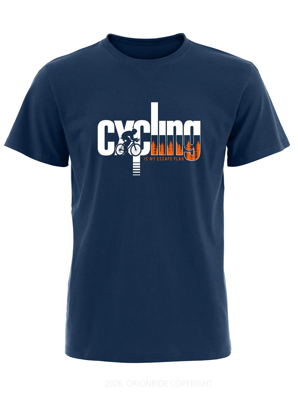 Orionride Escape Plan Short Sleeves Bike T-Shirt sold by Orionride