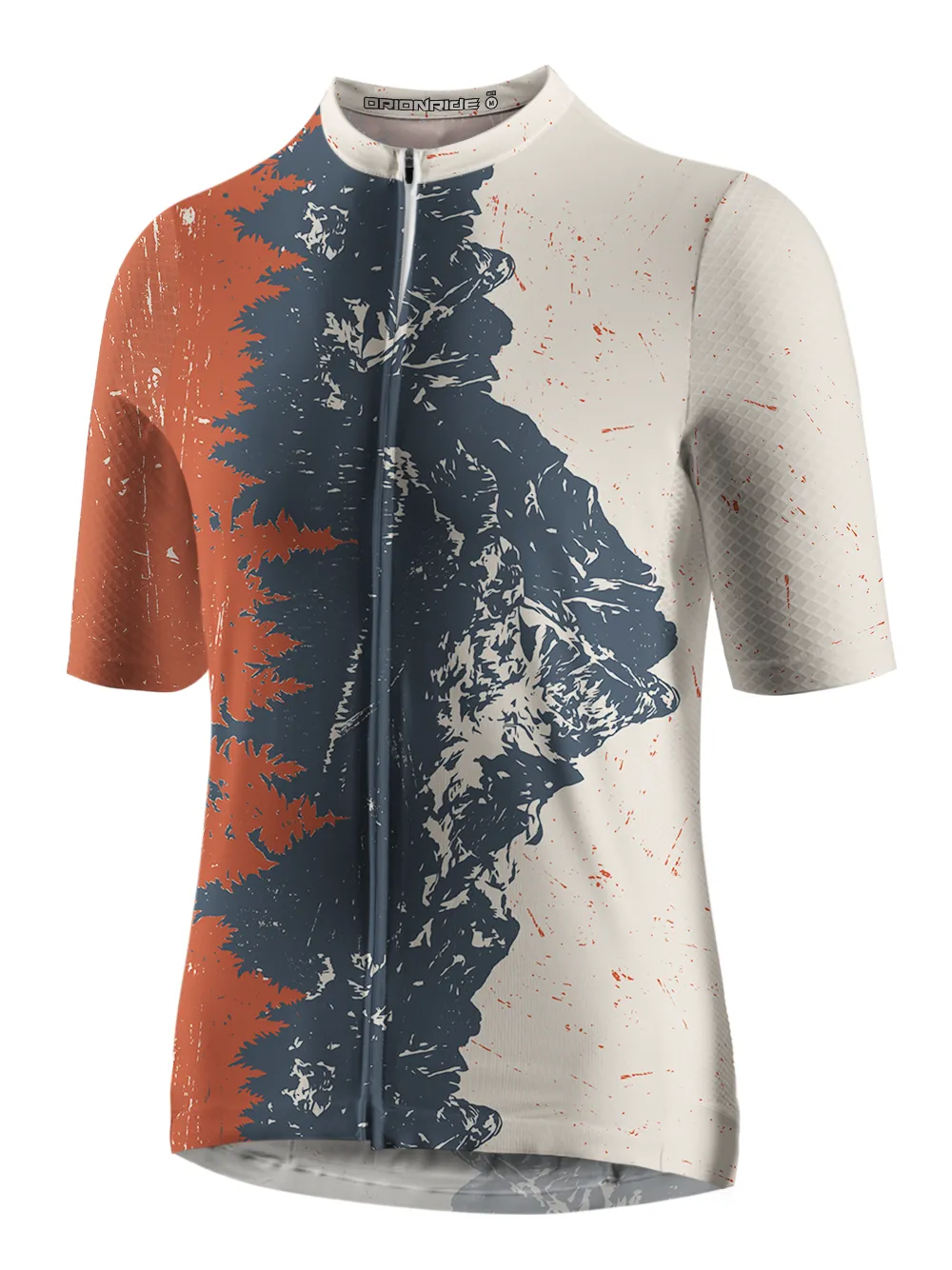 Orionride Mountain Reflection Short Sleeves Cycling Jersey sold by Orionride product image thumbnail 2