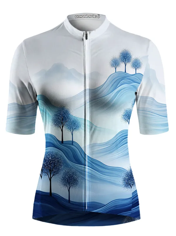 Orionride Ice And Snow World Short Sleeves Women's Jersey made by Orionride