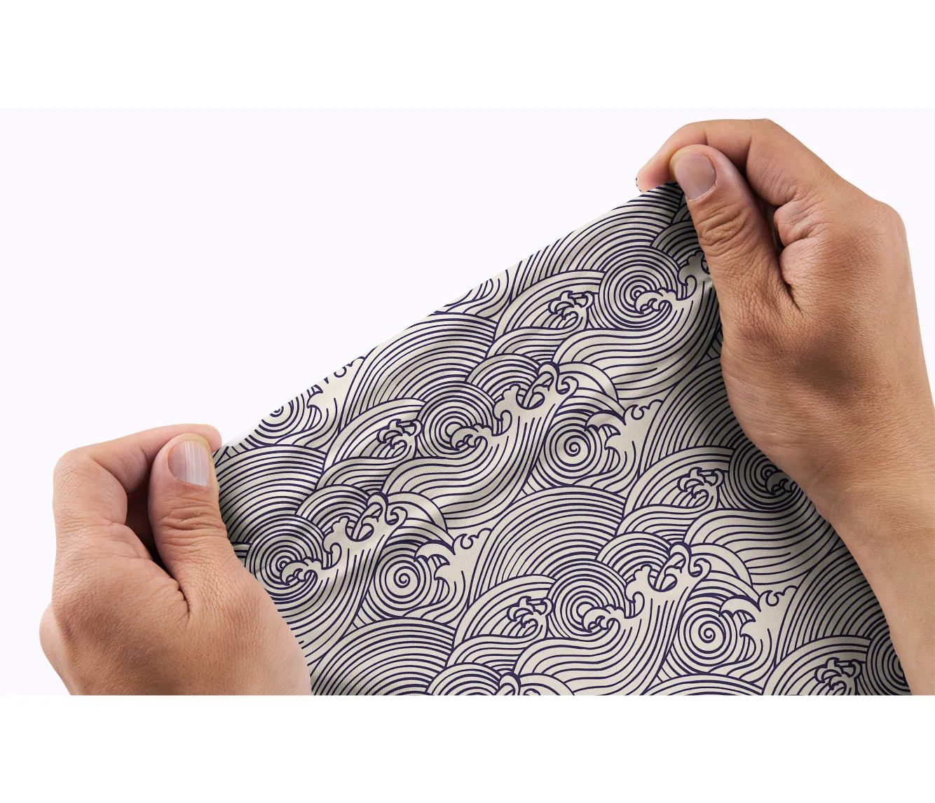 Orionride Wave Stripes Men's Polo Shirt sold by Orionride product image thumbnail 3