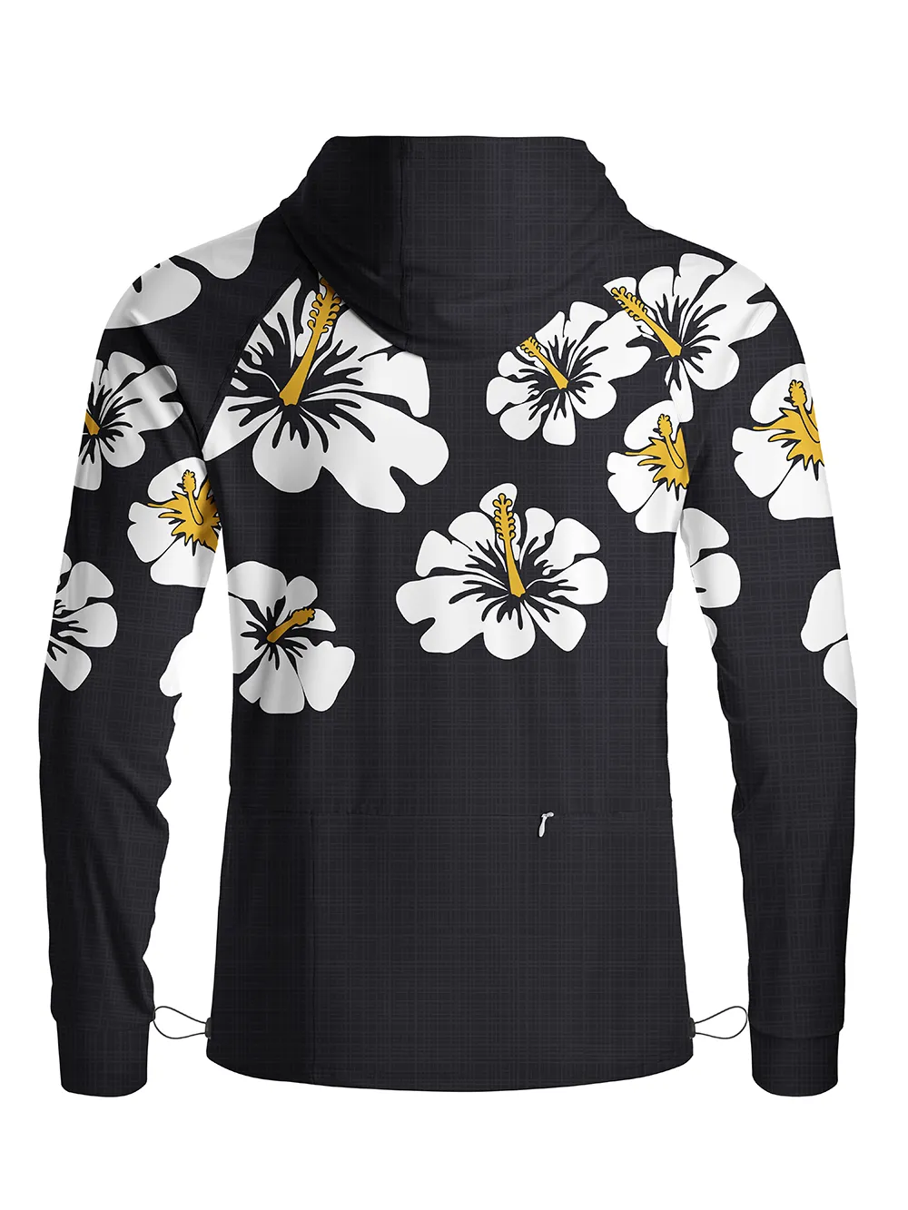 Orionride Hibiscus Flowers Bloom Long Sleeve Cycling Hoodie Shirt sold by Orionride product image thumbnail 3