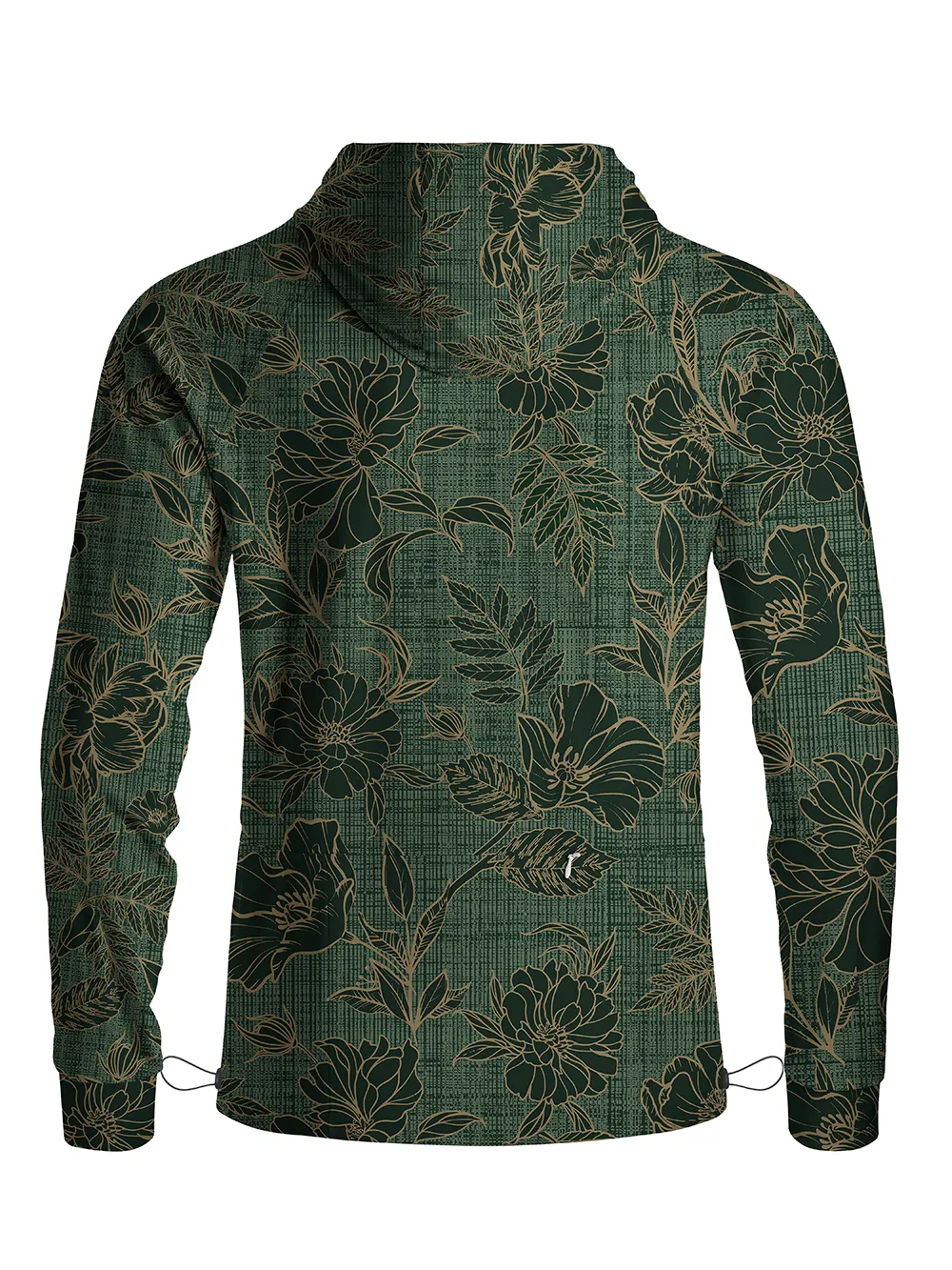 Orionride Gold lace Long Sleeve Cycling Hoodie Shirt sold by Orionride product image thumbnail 3