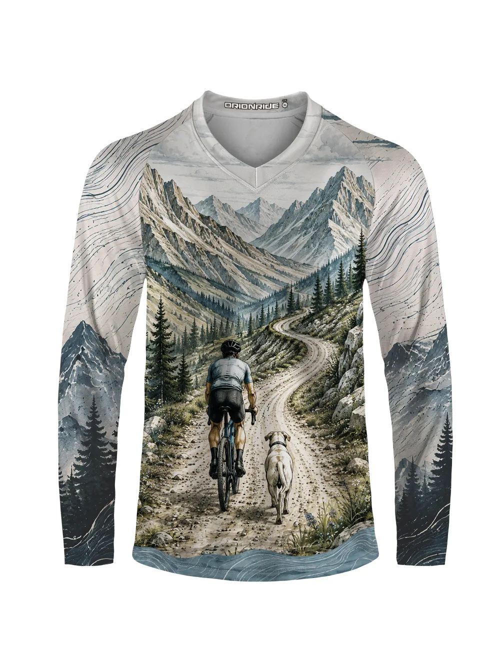Orionride Together Mountain Trail Long Sleeve Downhill Jersey sold by Orionride product image thumbnail 5