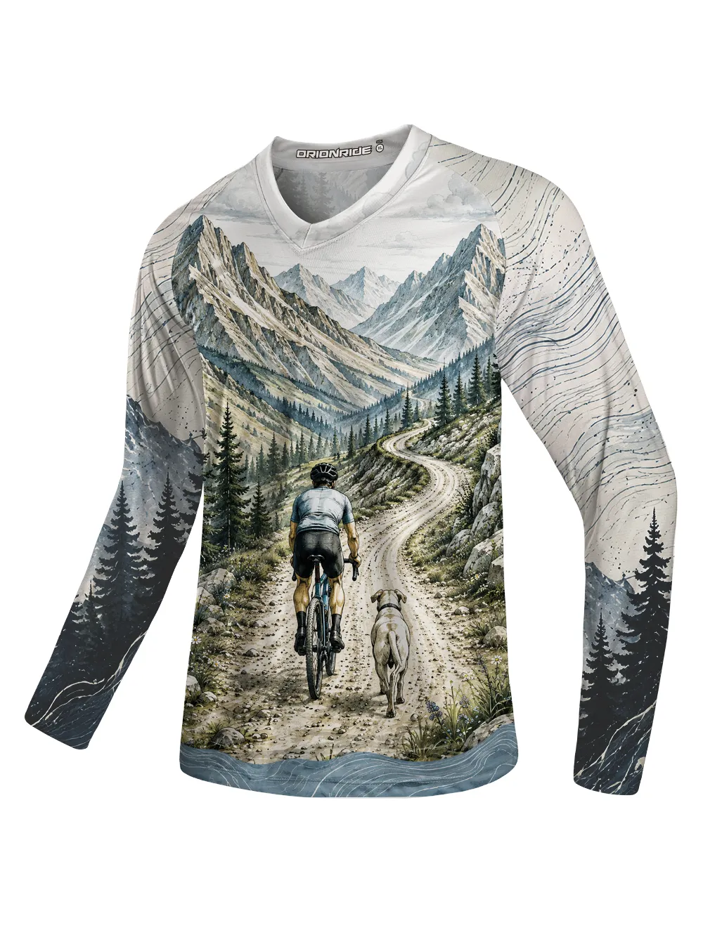 Orionride Together Mountain Trail Long Sleeve Downhill Jersey sold by Orionride