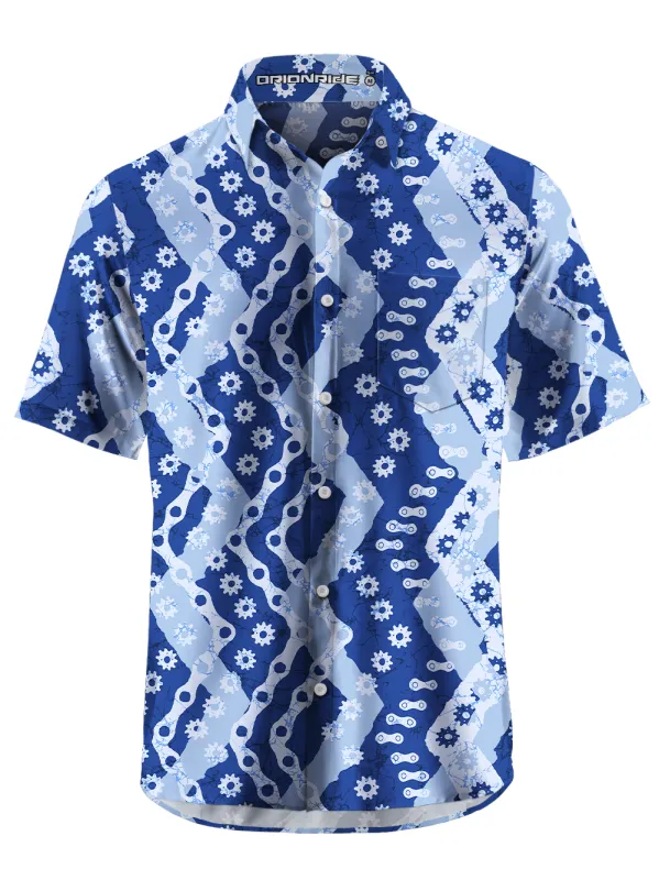 Orionride Gear Weave Zipper Pockets Ultra Lightweight Short Sleeves Gravel Shirt made by Orionride
