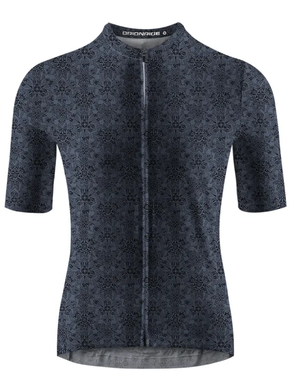 Orionride Snowflake-Shaped Parts Short Sleeves Cycling Jersey made by Orionride