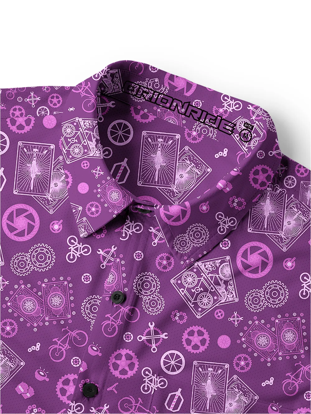 Orionride Playing Cards Men's Stretchy Breathable Long Sleeve Gravel Shirt sold by Orionride product image thumbnail 4