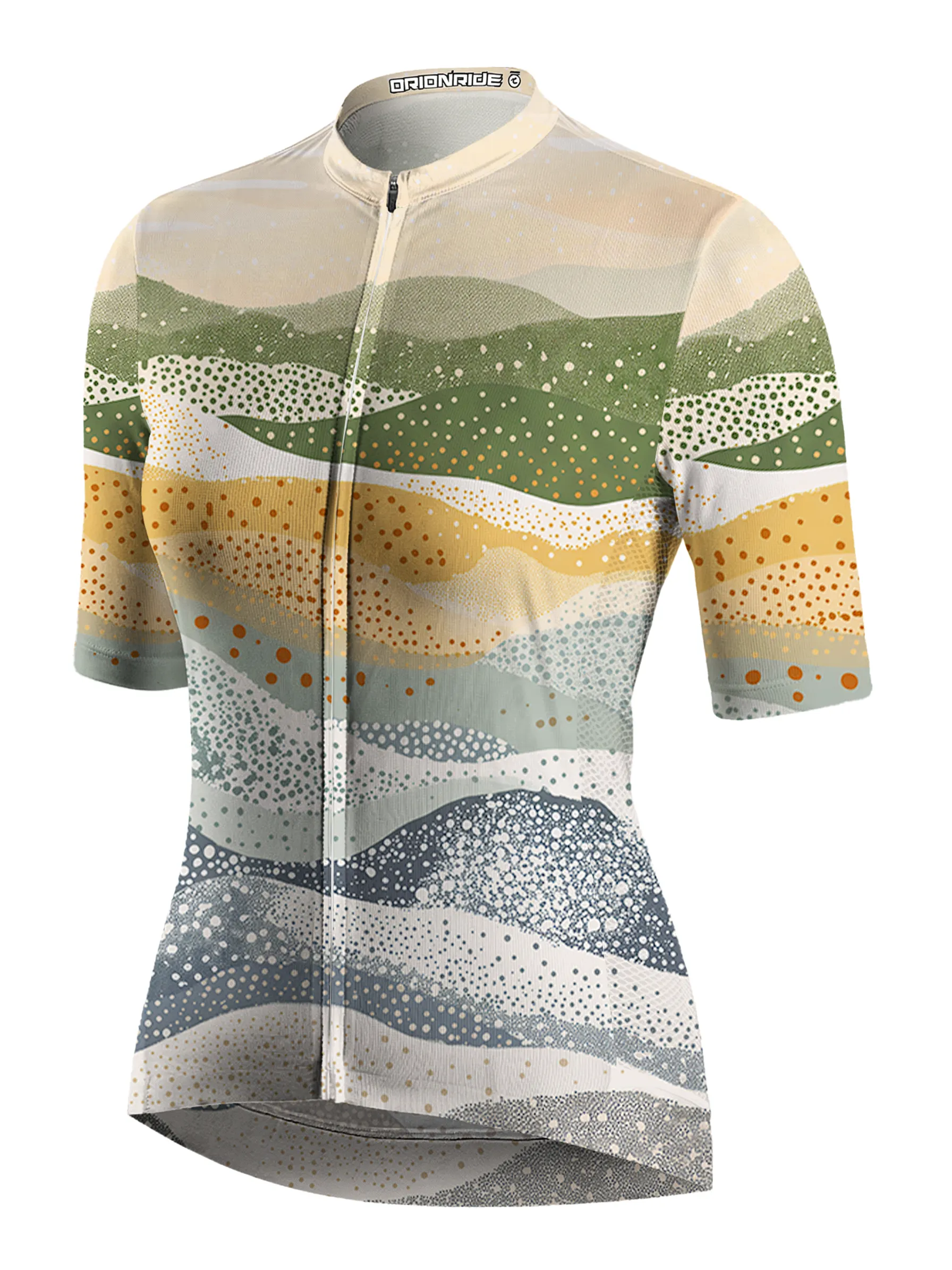 Orionride Dotted Texture Short Sleeves Women's Jersey sold by Orionride product image thumbnail 2