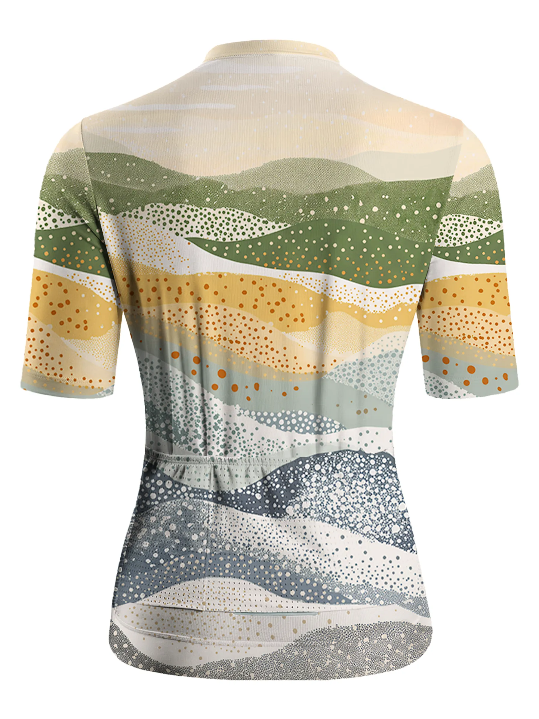 Orionride Dotted Texture Short Sleeves Women's Jersey sold by Orionride product image thumbnail 3