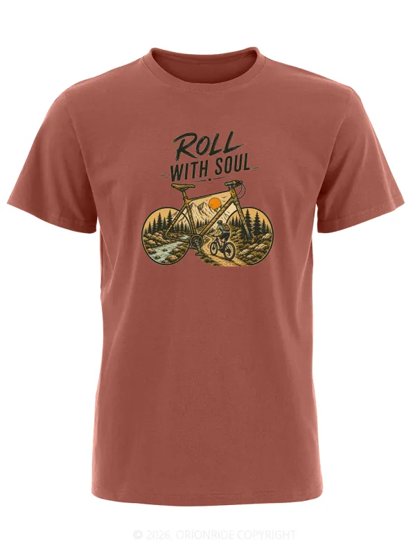 Orionride Soul Wheel Short Sleeves Bike T-Shirt made by Orionride