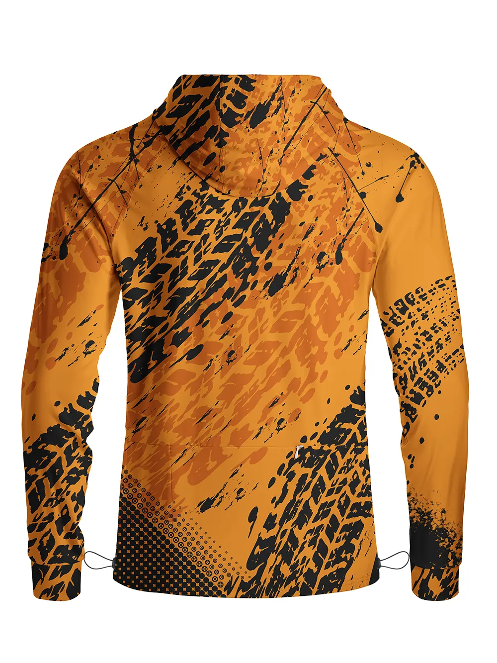 Orionride Tire Marks Long Sleeve Cycling Hoodie Shirt sold by Orionride product image thumbnail 3