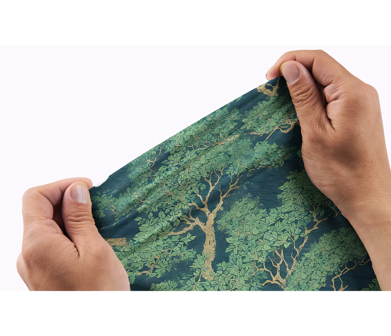 Orionride Lush And Leafy Men's Polo Shirt sold by Orionride product image thumbnail 4