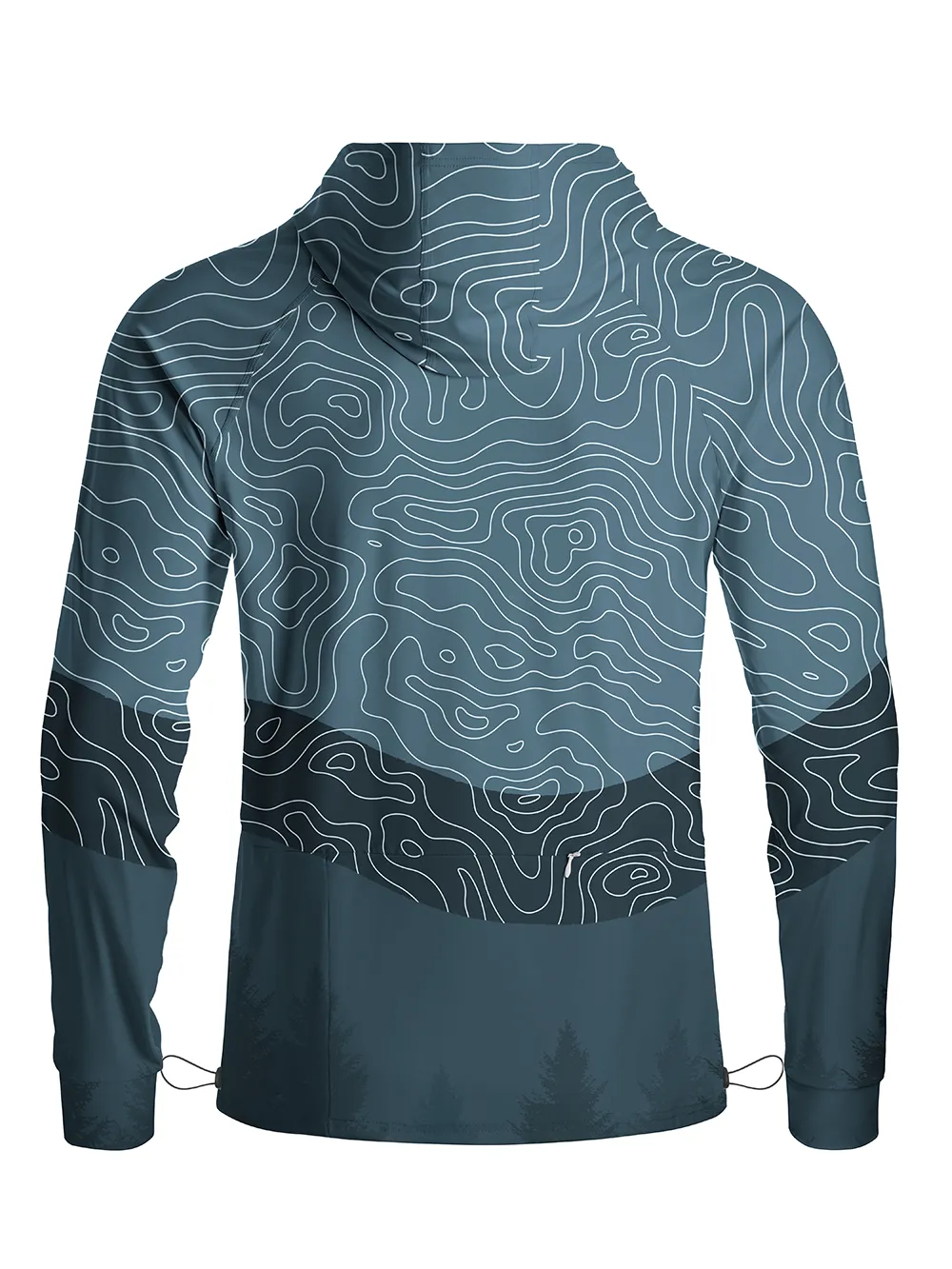 Orionride Challenging Contour Long Sleeve Cycling Hoodie Shirt sold by Orionride product image thumbnail 3