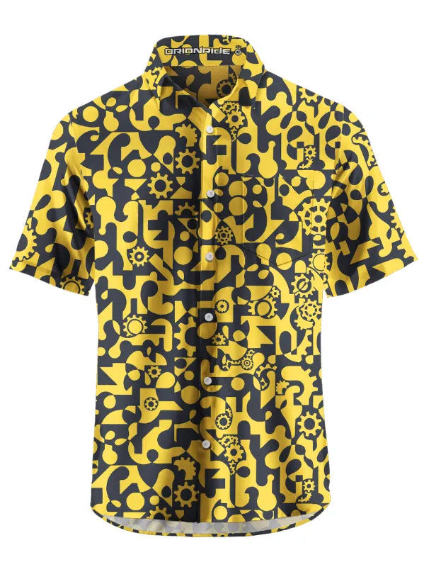 Orionride Gear Puzzle Zipper Pockets Ultra Lightweight Short Sleeves Gravel Shirt made by Orionride
