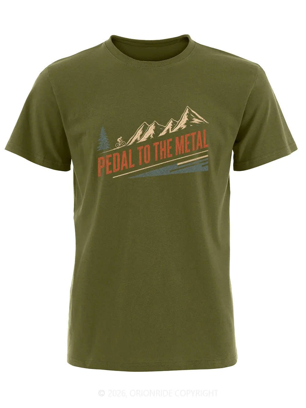 Orionride Metal Ride Short Sleeves Bike T-Shirt sold by Orionride product image thumbnail 4