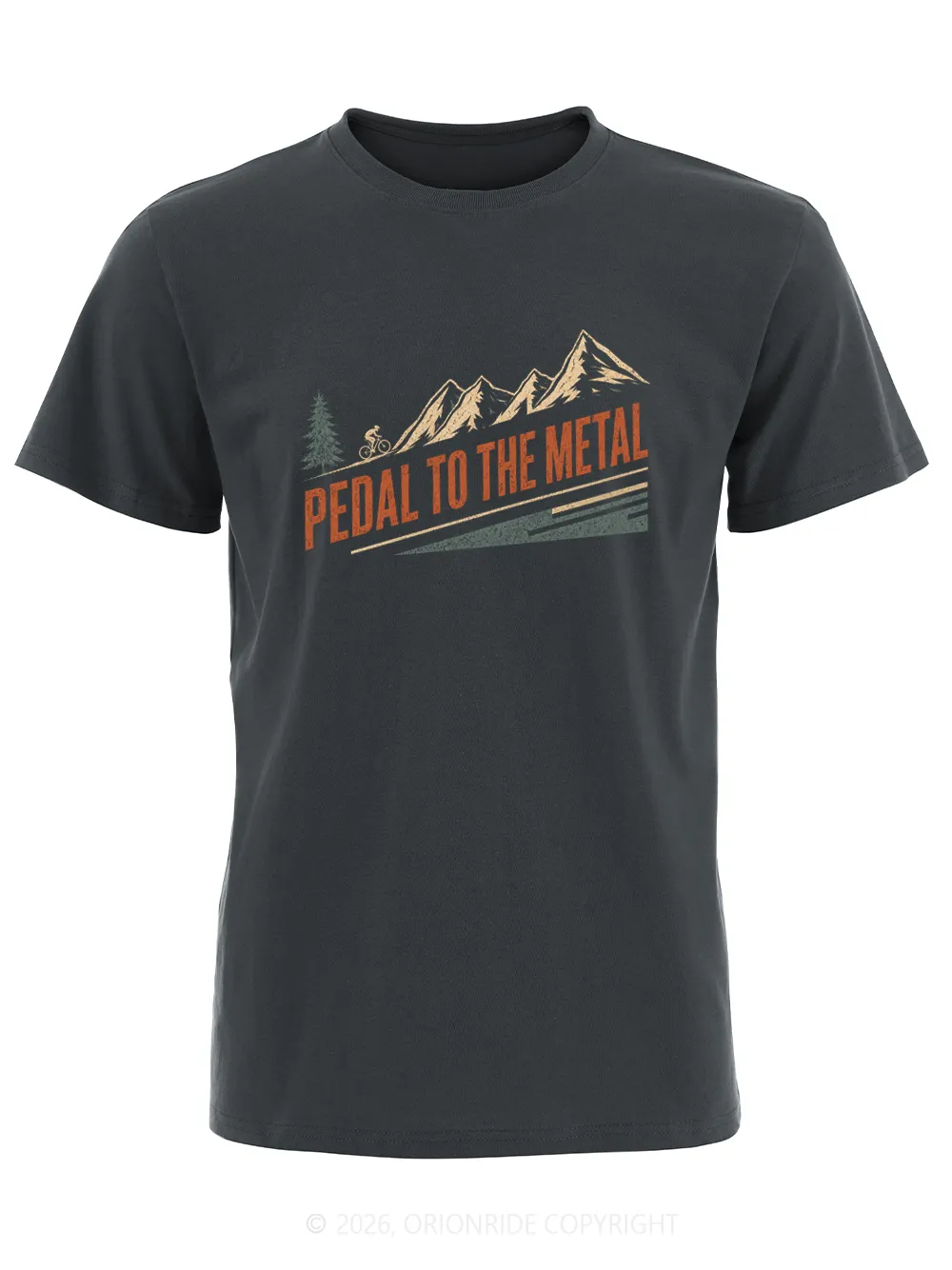 Orionride Metal Ride Short Sleeves Bike T-Shirt sold by Orionride product image thumbnail 2