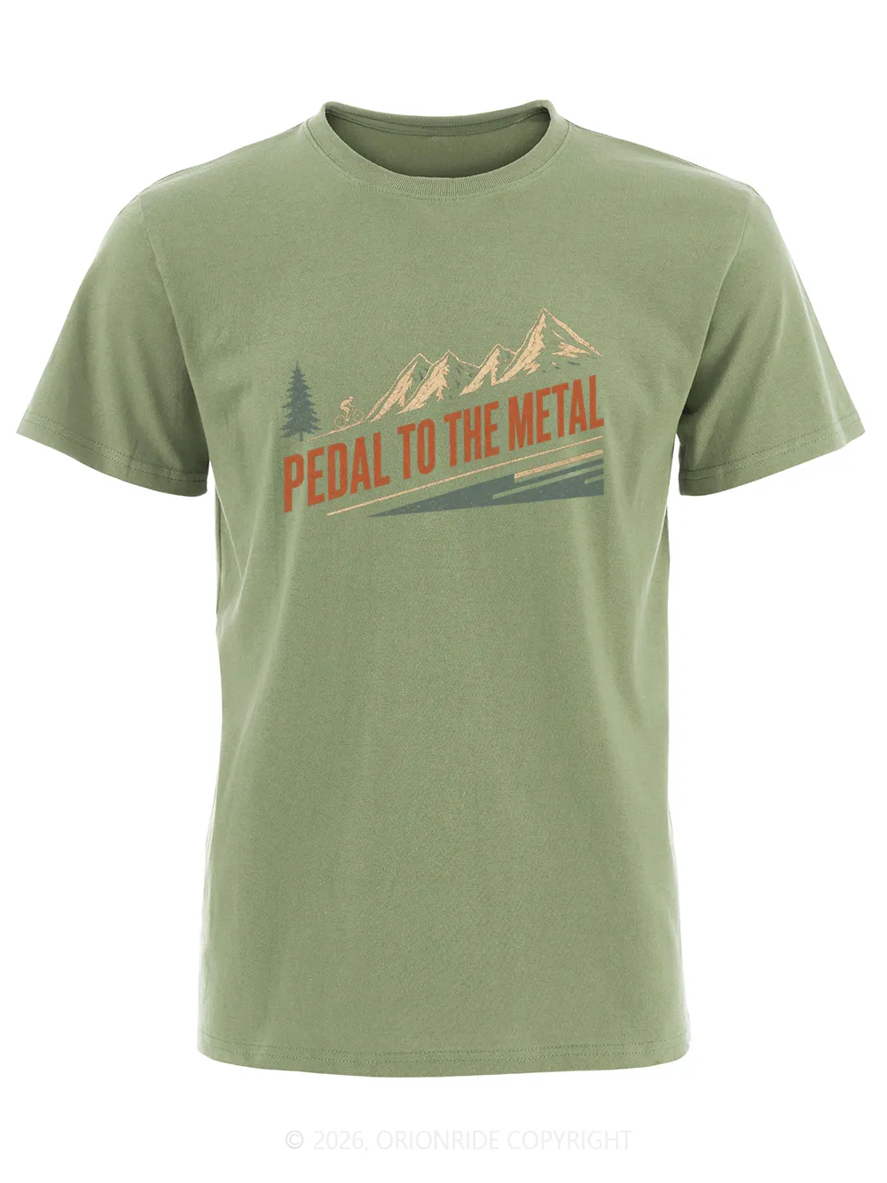 Orionride Metal Ride Short Sleeves Bike T-Shirt sold by Orionride product image thumbnail 3