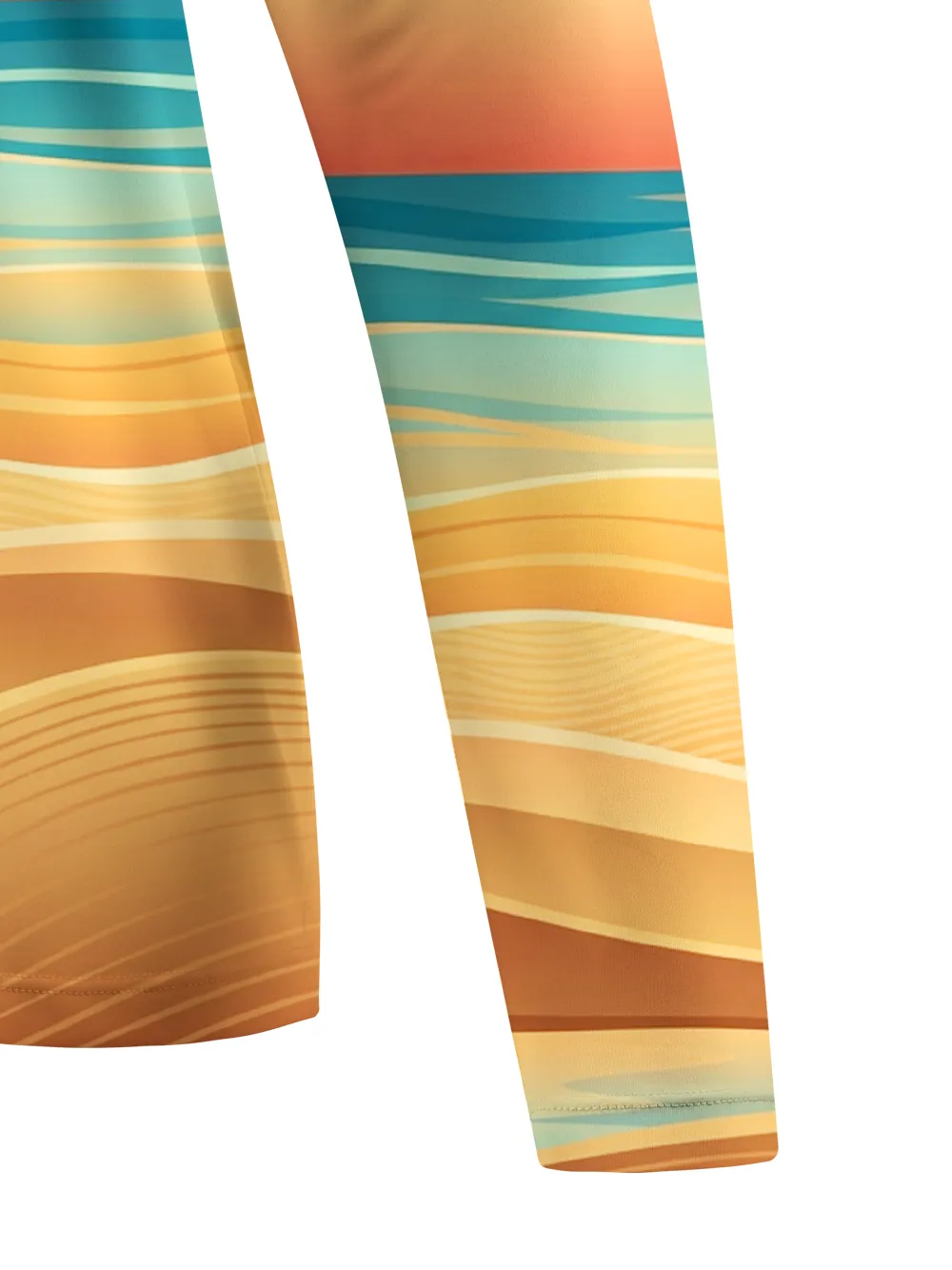 Orionride Golden Tide Line Women's Quick Dry Downhill Jersey sold by Orionride product image thumbnail 5